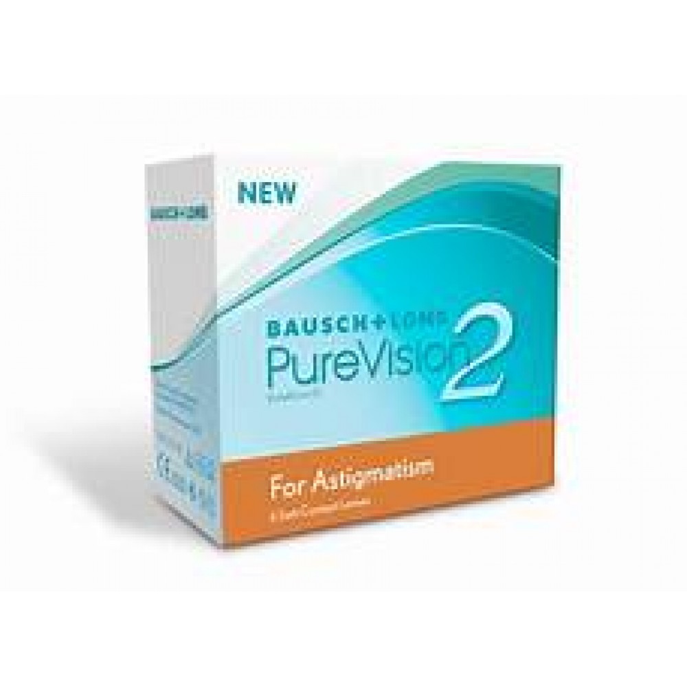 Bausch + Lomb PureVision 2 HD for Astigmatism 6 Pack