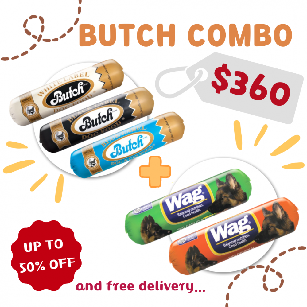 BUTCH Combo Set A (Label + Wag)