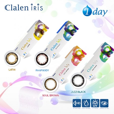 Clalen 1 Day Iris